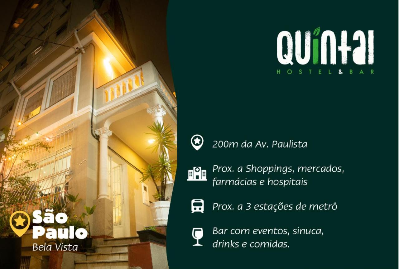 Quintal Hostel & Bar São Paulo Exterior foto