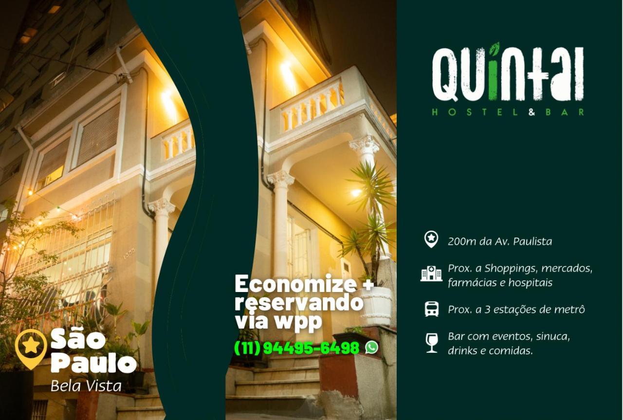 Quintal Hostel & Bar São Paulo Exterior foto
